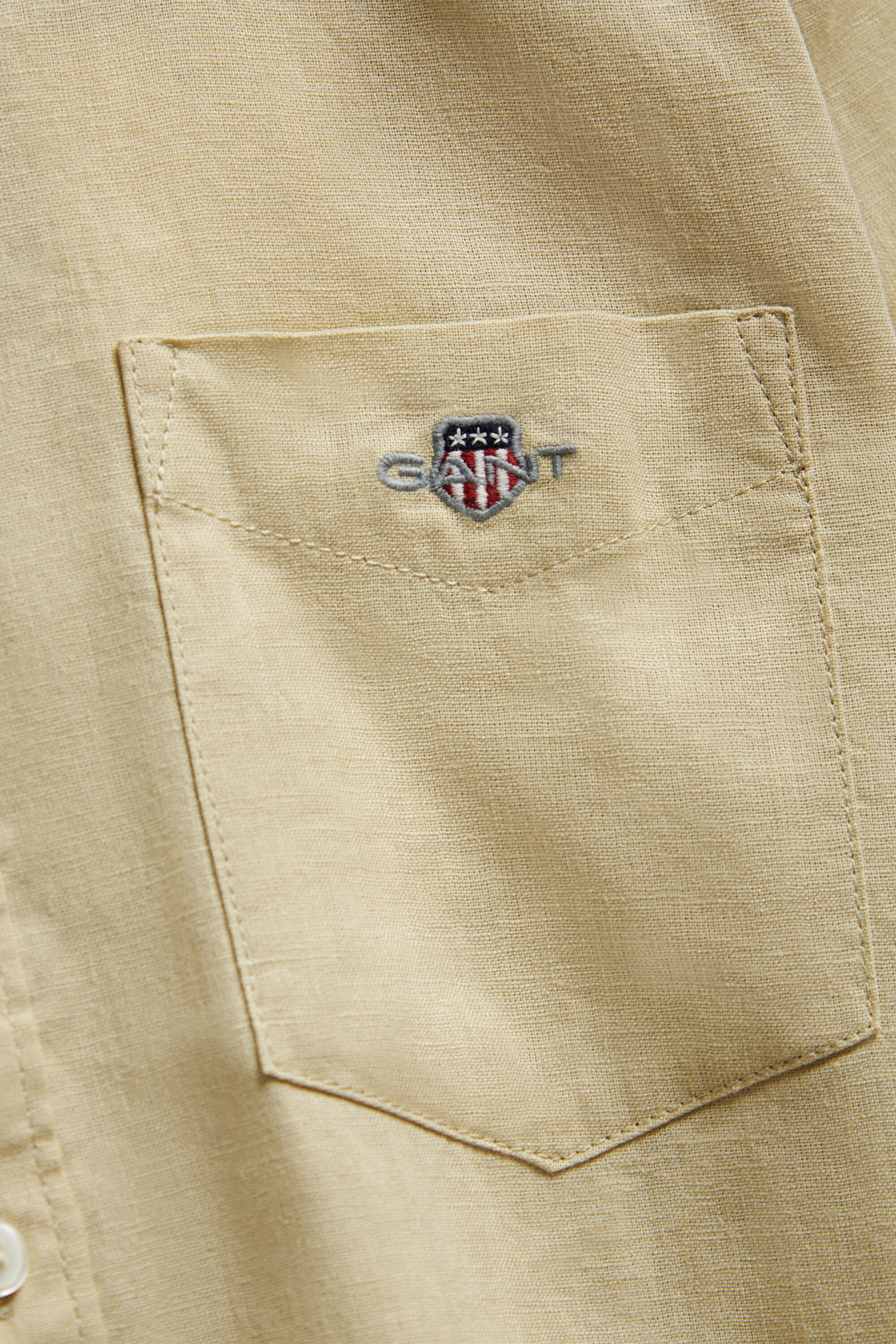 Chemise en lin mélangé Ado Garçon