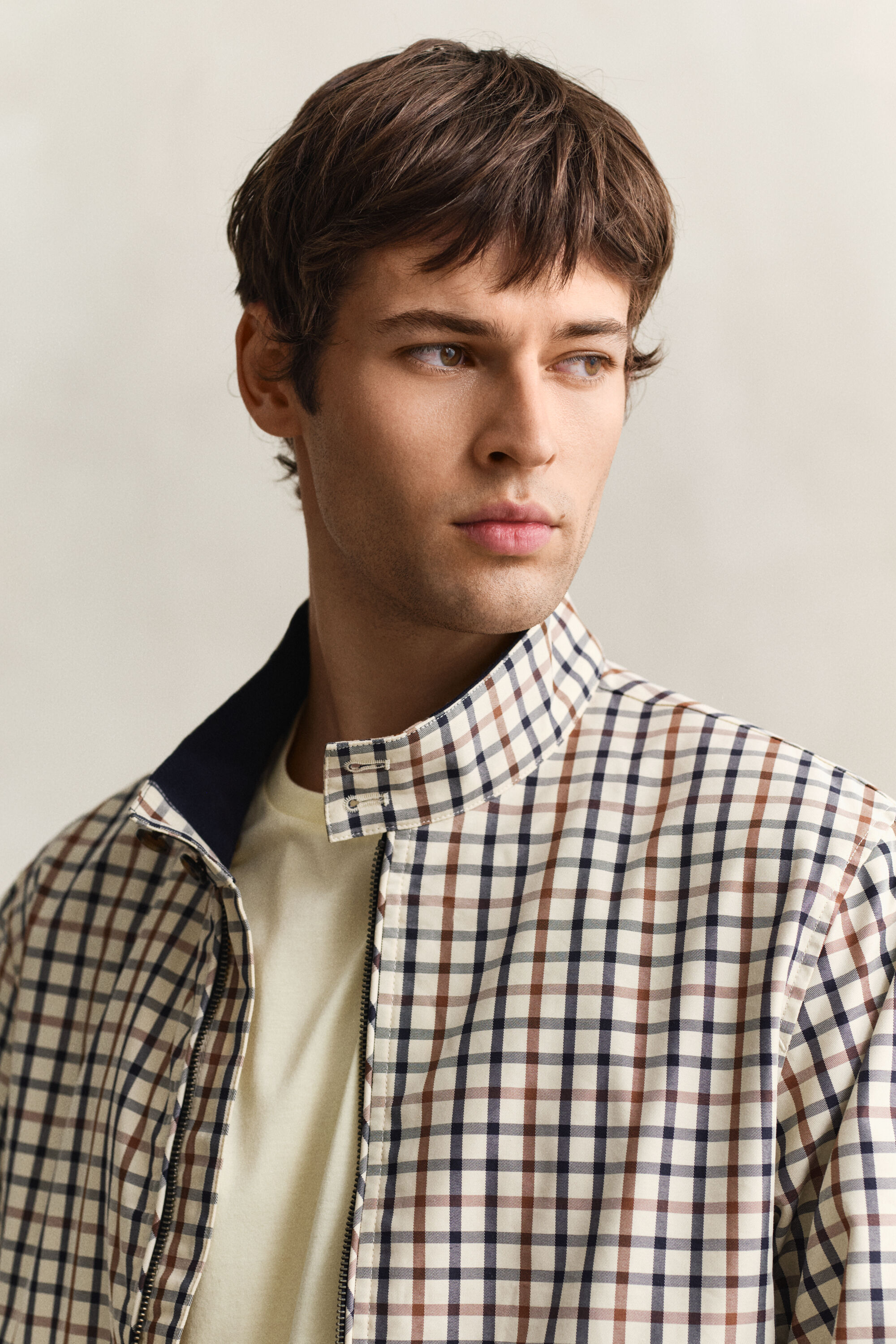 Veste Harrington en coton mélangé