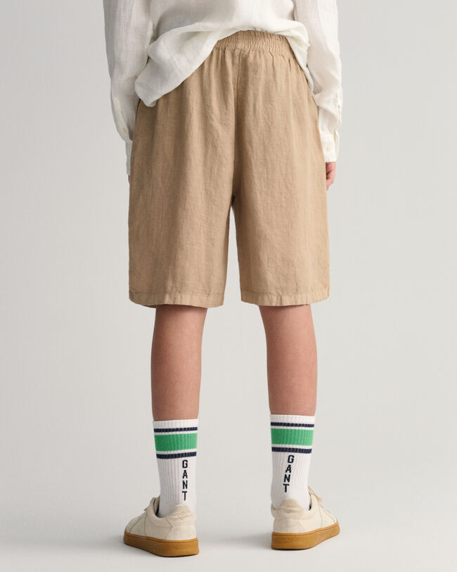 Teens linnen short