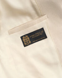 Veste blazer en lin stretch regular fit