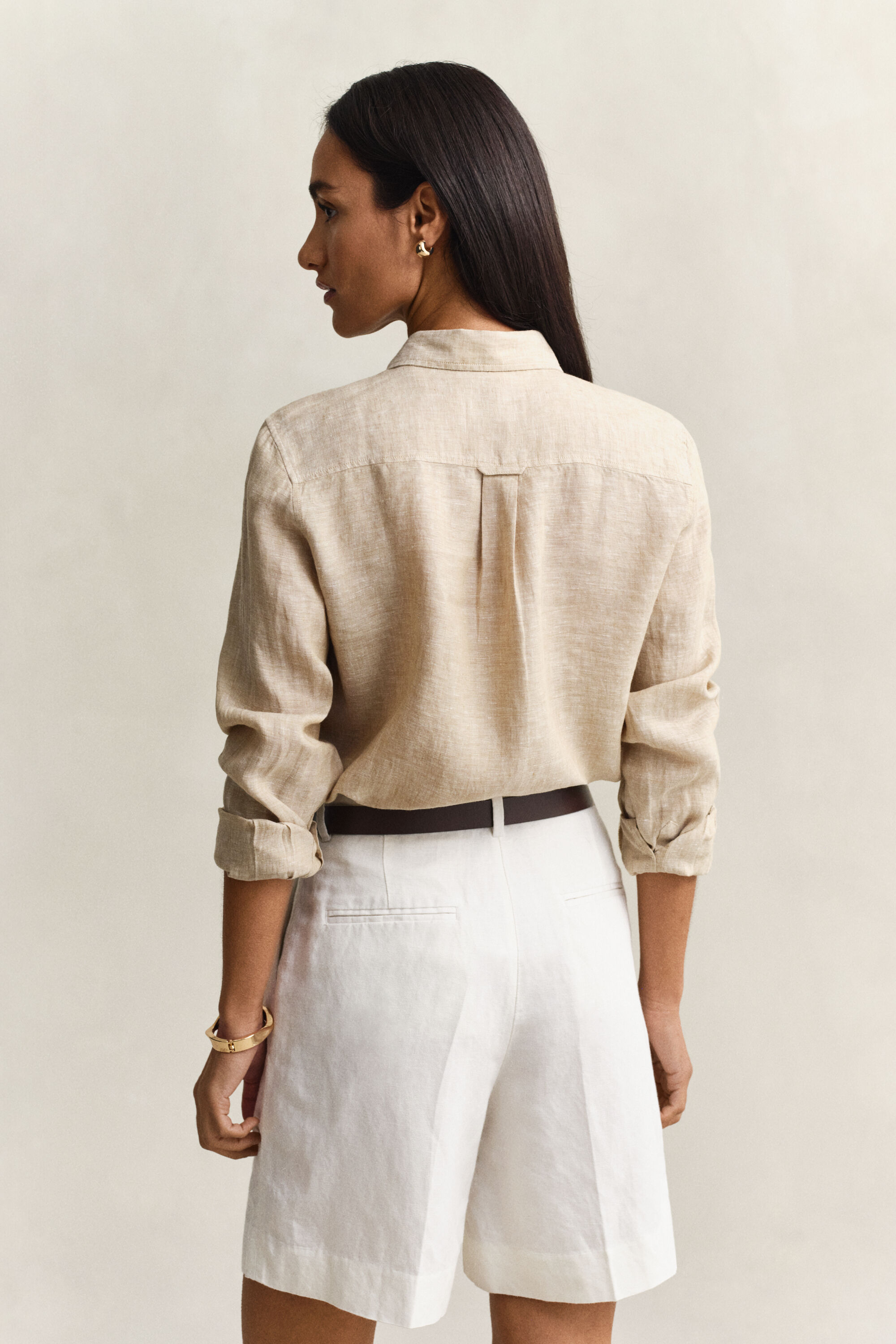 Regular Fit linnen overhemd