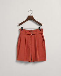 Relaxed Fit short met ceintuur