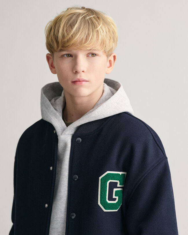 Veste Varsity de GANT en laine Teens