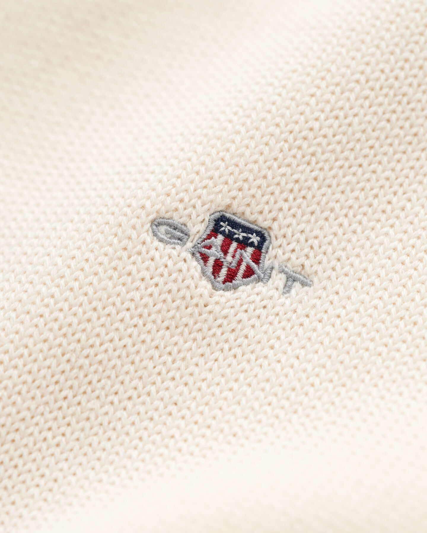 Klassieke katoenen trui met ronde hals