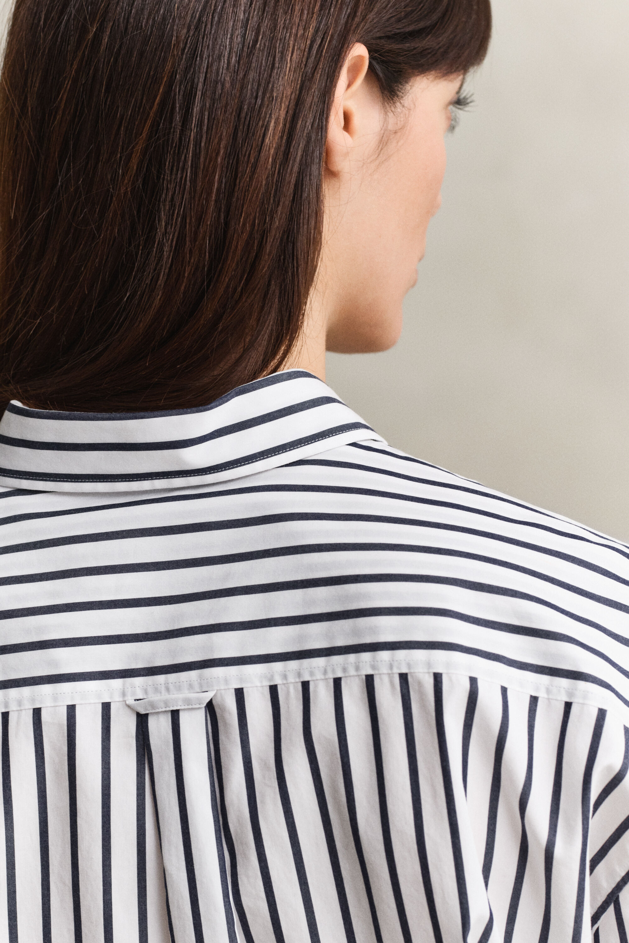 Relaxed Fit klassiek gestreept overhemd van poplin