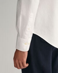 Chemise habill&eacute;e slim fit en serg&eacute;