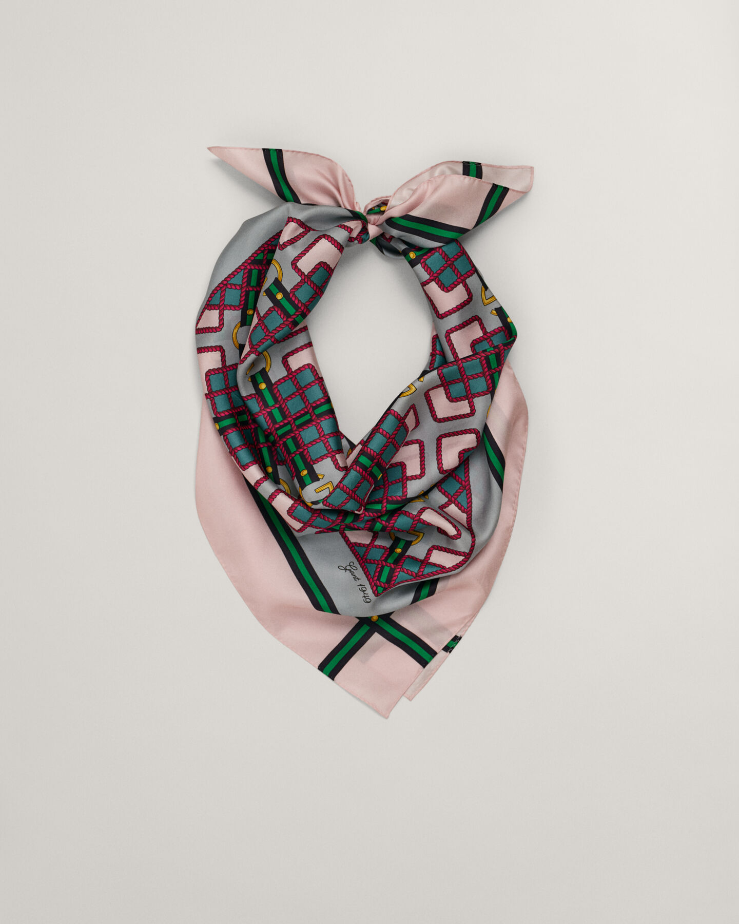 Foulard en soie Graphic