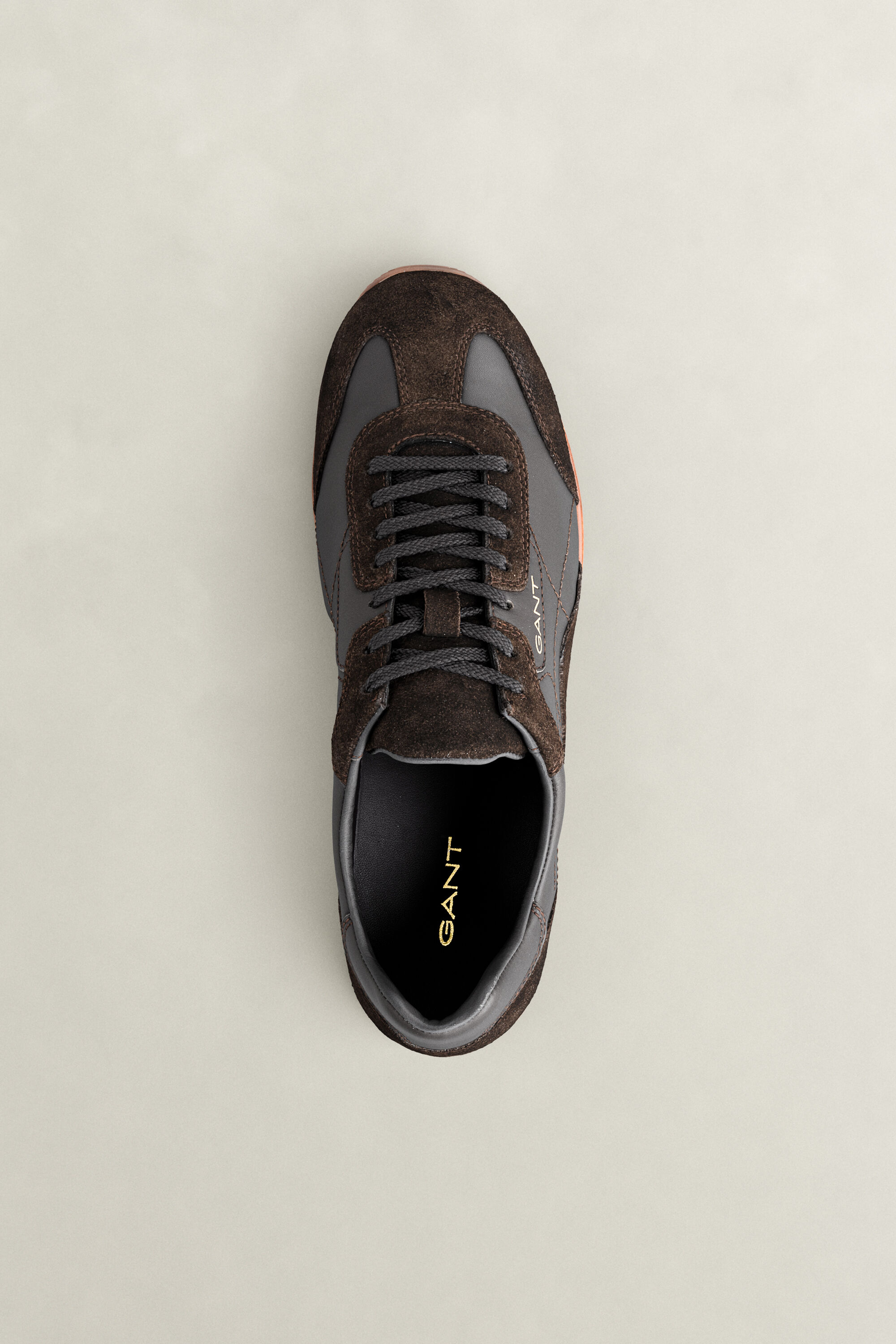 Baskets en cuir et daim Spearclub