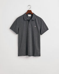 Regular Fit Shield piqué poloshirt