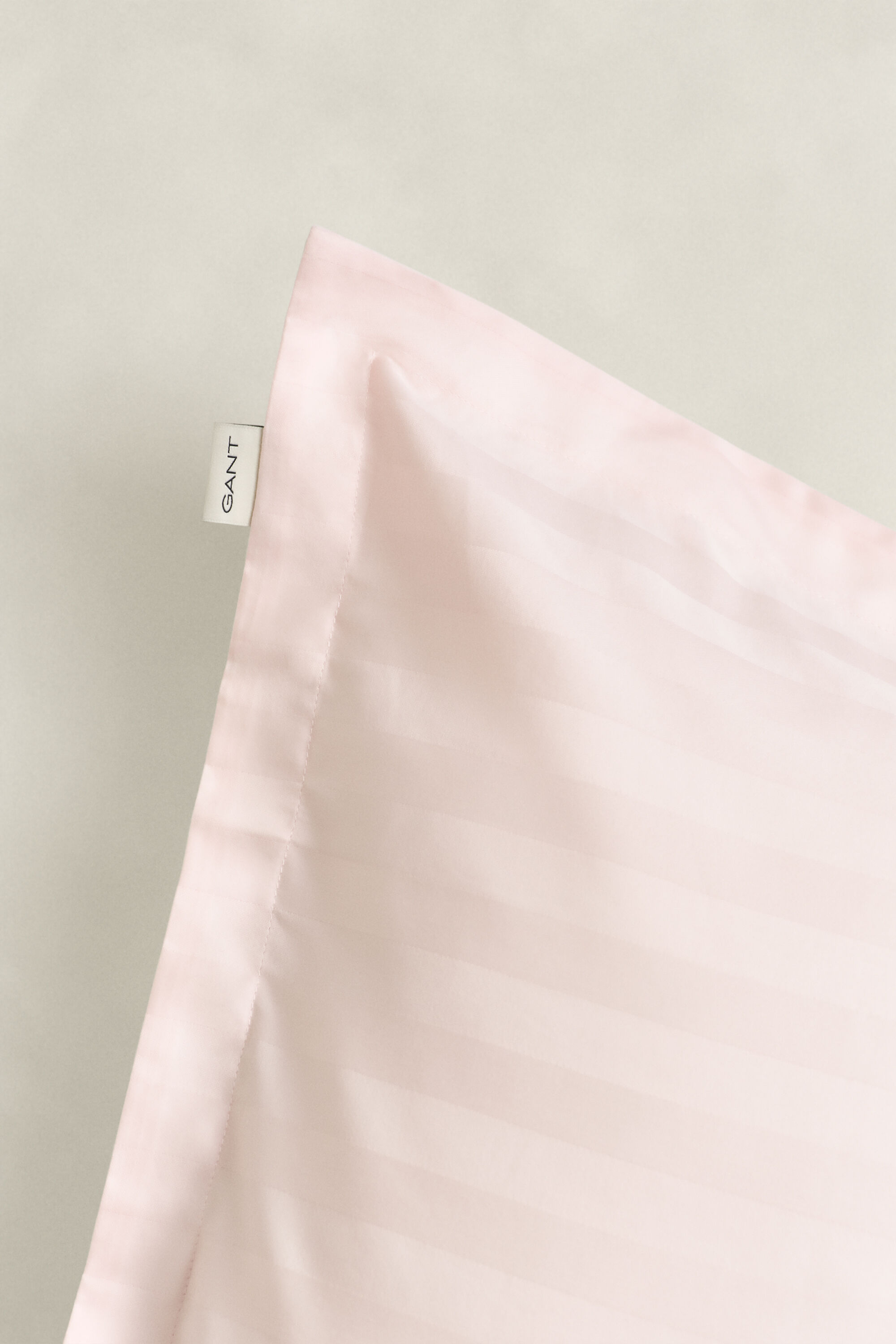 Taie d'oreiller à rayures Sateen