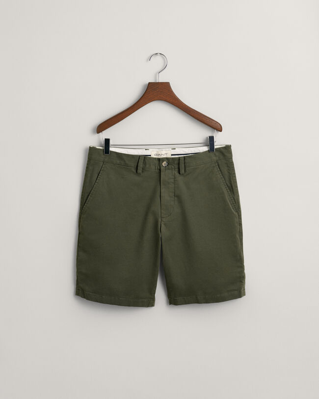Basic Slim Fit Archive Shield chinoshort