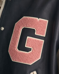 Leren GANT Varsity Jacket