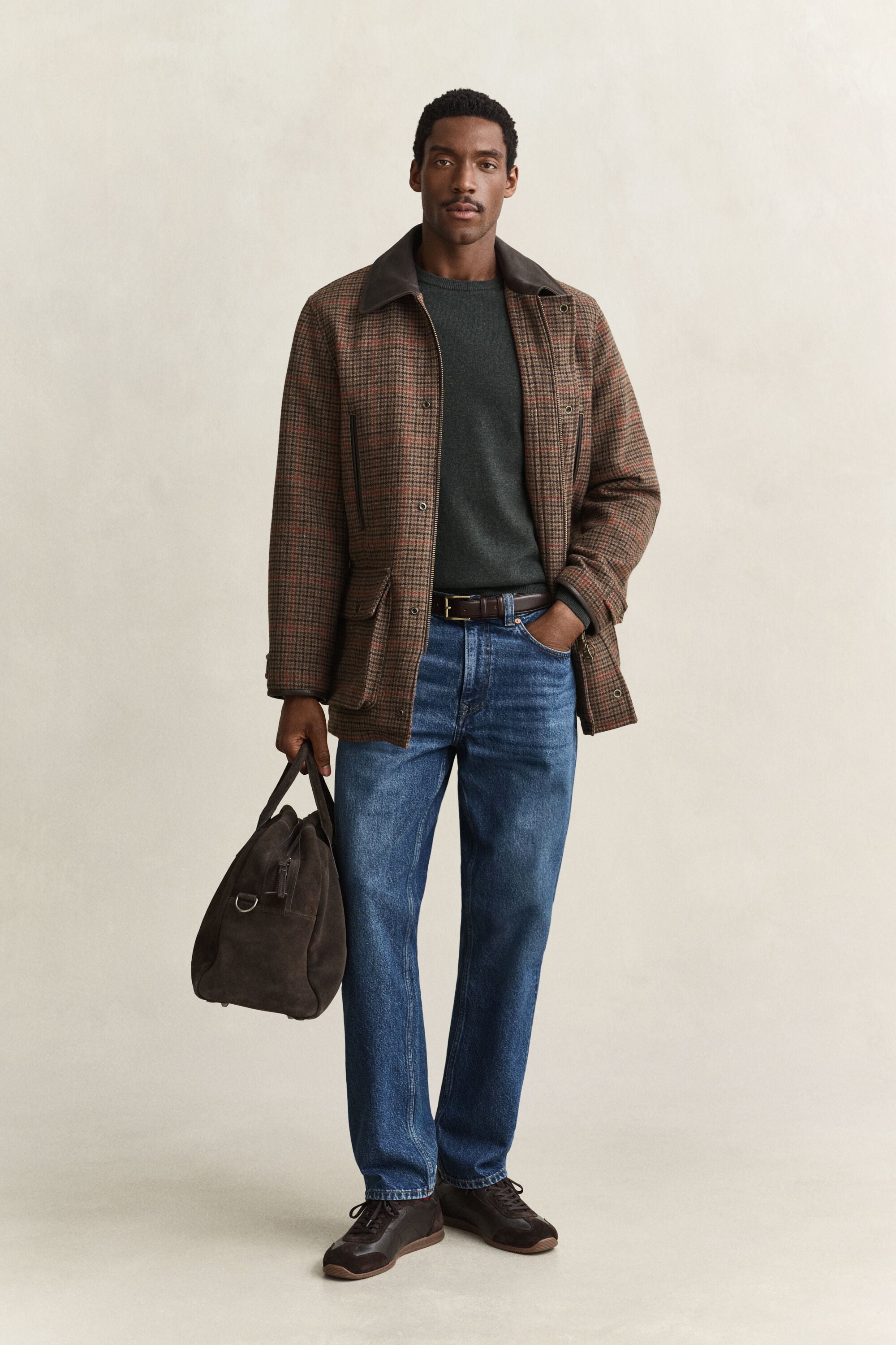 Pull col rond en laine d’agneau