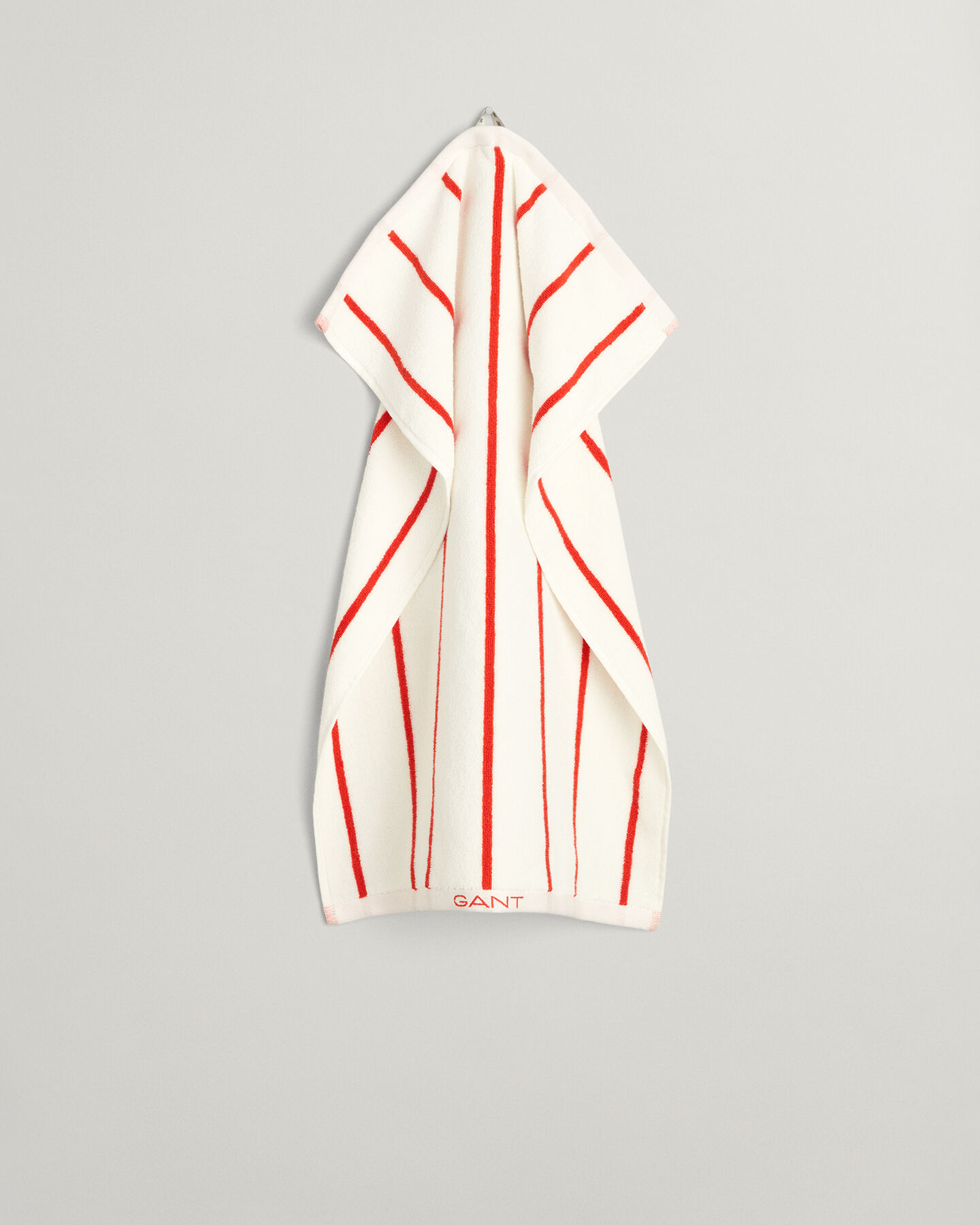 Gestreepte handdoek 50x70 cm