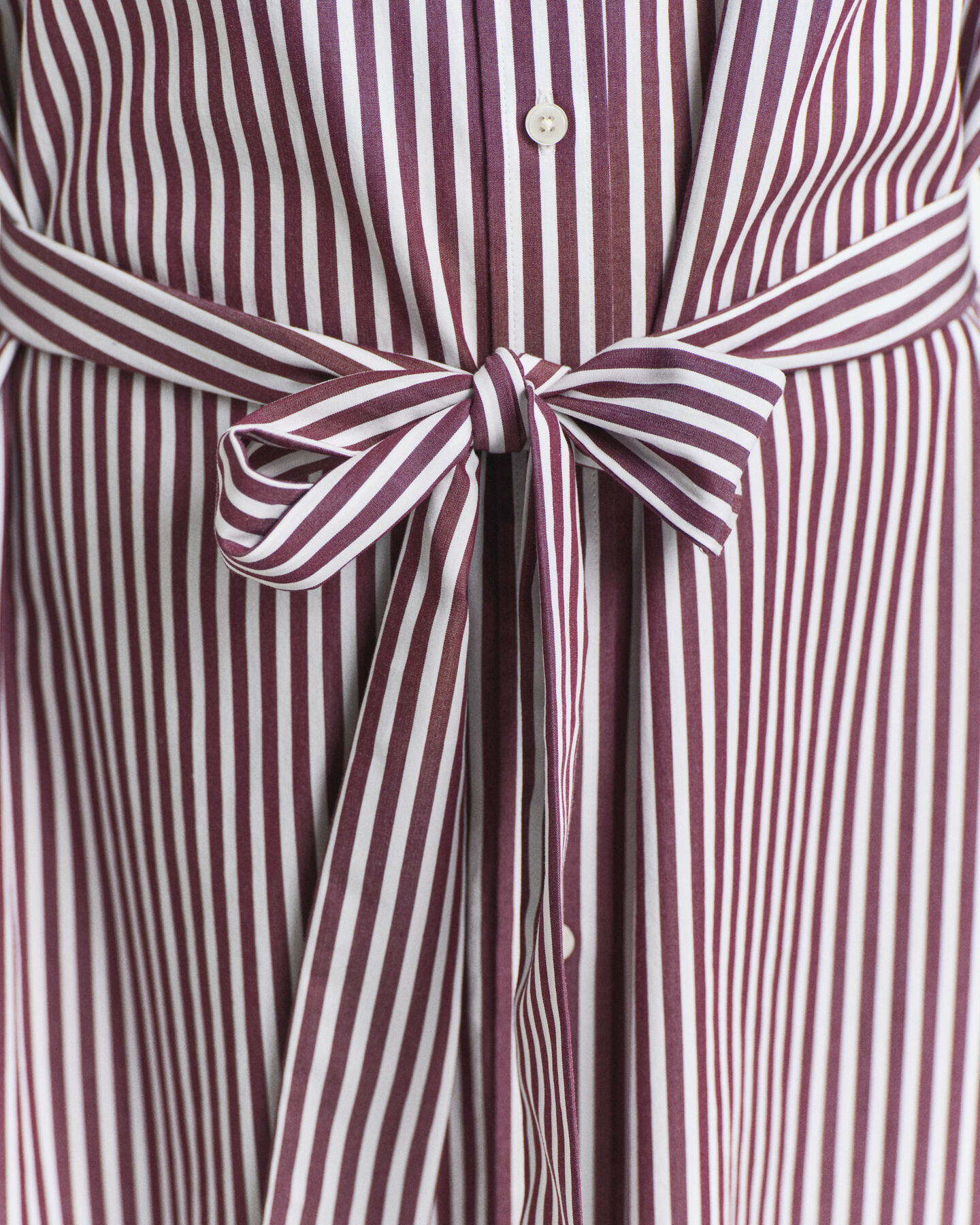 Classic poplin hemdjurk met ceintuur