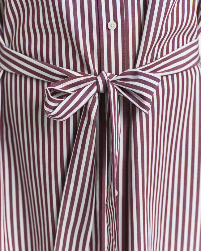 Classic poplin hemdjurk met ceintuur