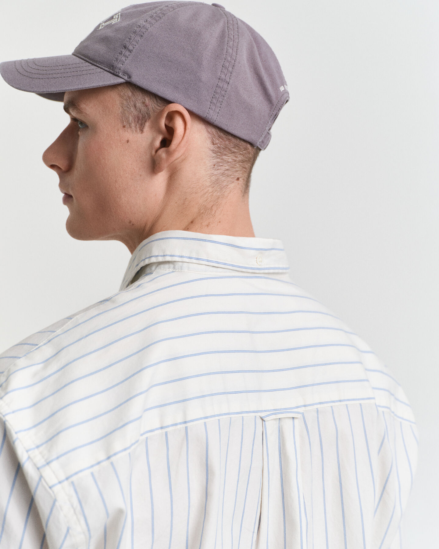 Relaxed Fit Luxury Oxford-hemd met strepen