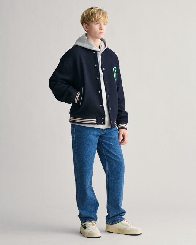 Veste Varsity de GANT en laine Teens