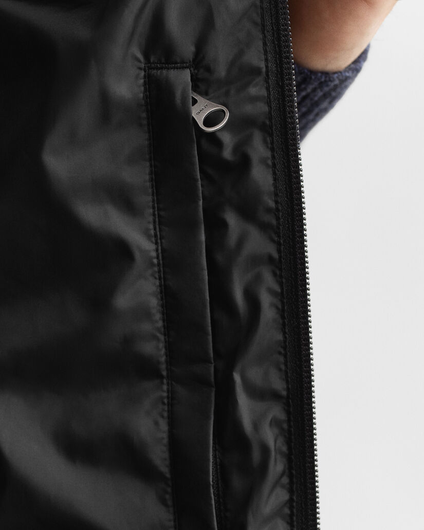 Lichte donsbodywarmer