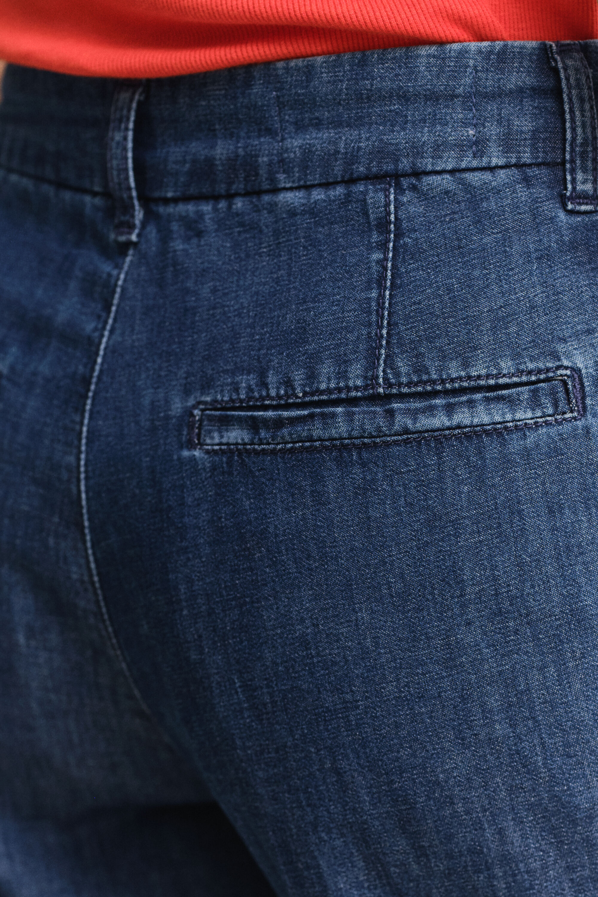 Jean en coton et lin