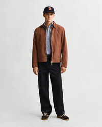 Regular Fit hemd van katoen en linnen