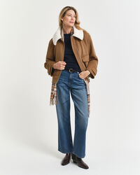 Pull col rond en laine mérinos extrafine