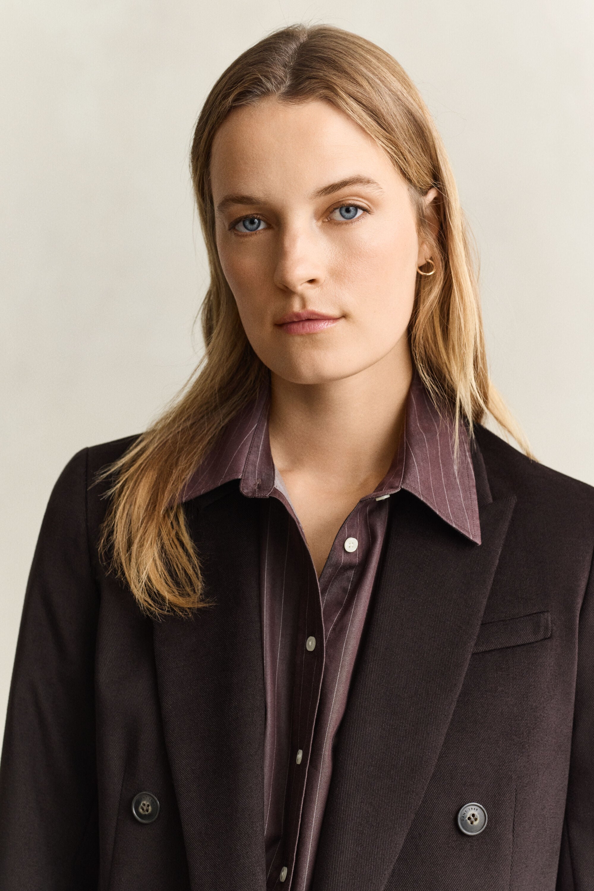Veste blazer Club en velours sergé
