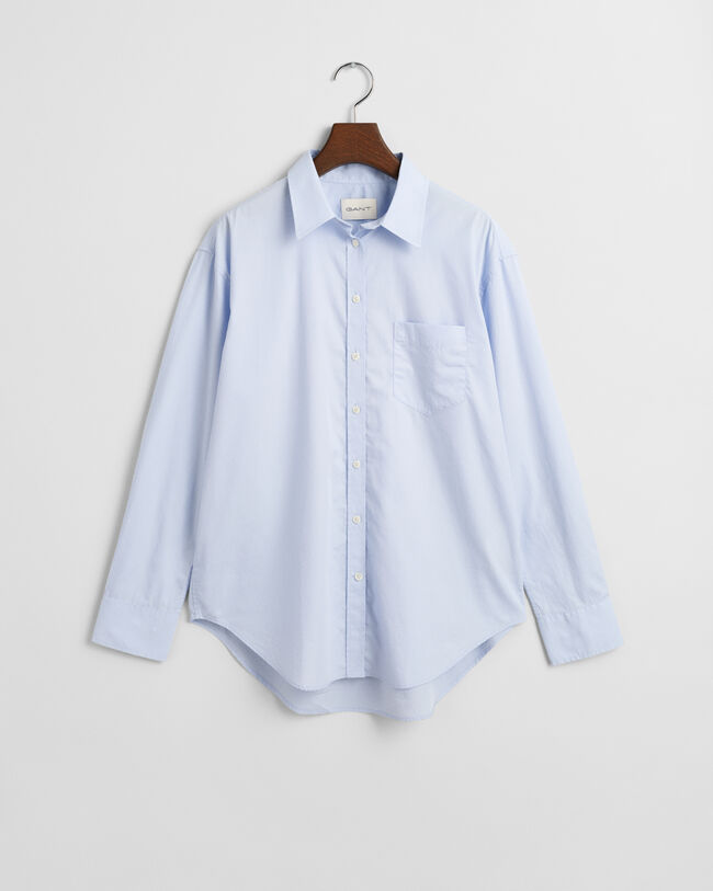 Relaxed Fit Classic hemd van poplin