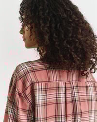 Relaxed Fit flanellen hemd met ruiten