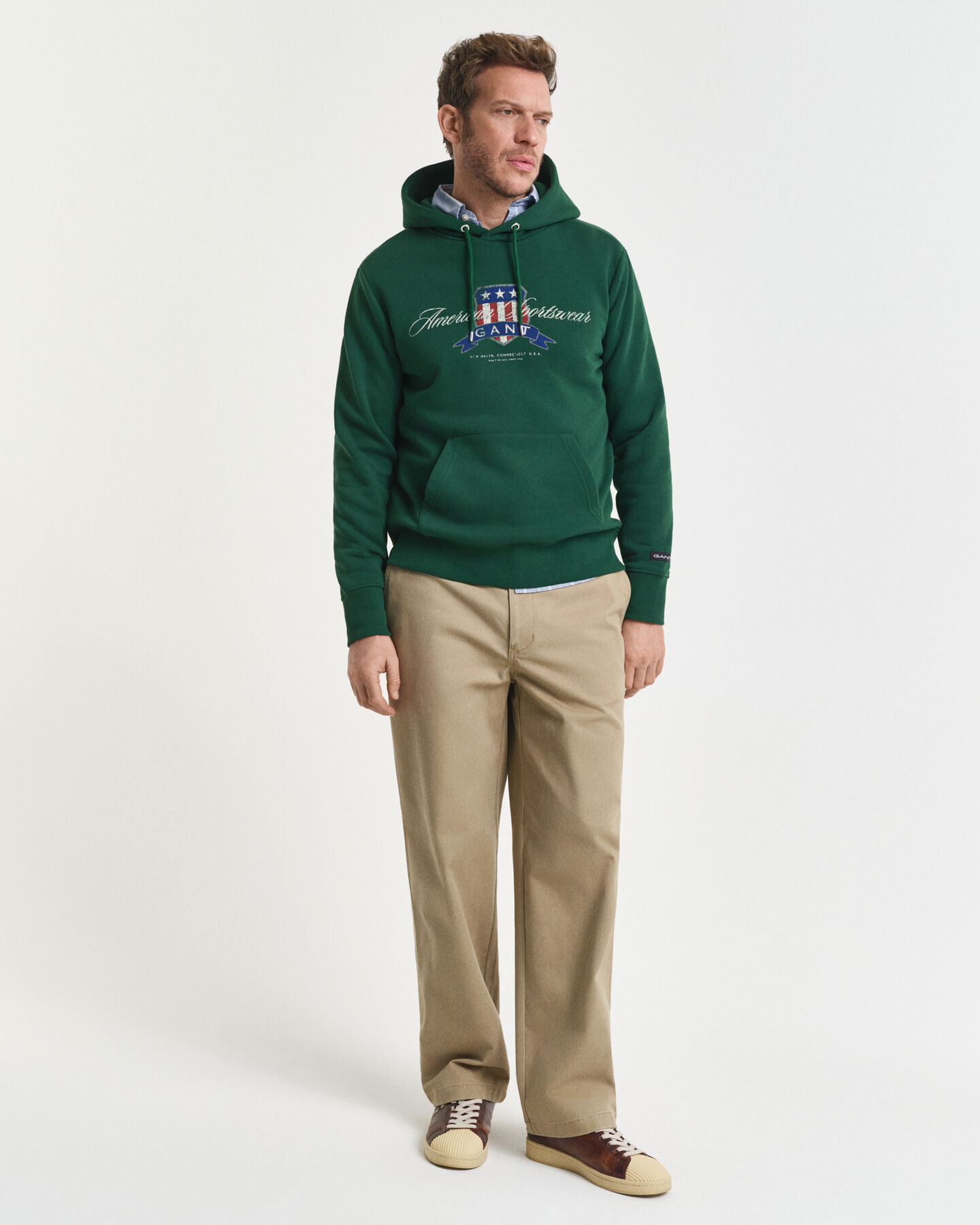 Sweat à capuche Crest Graphic