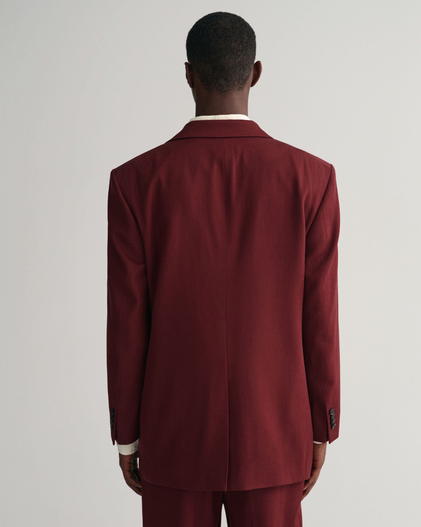 Oversized kostuumblazer van wolkeper