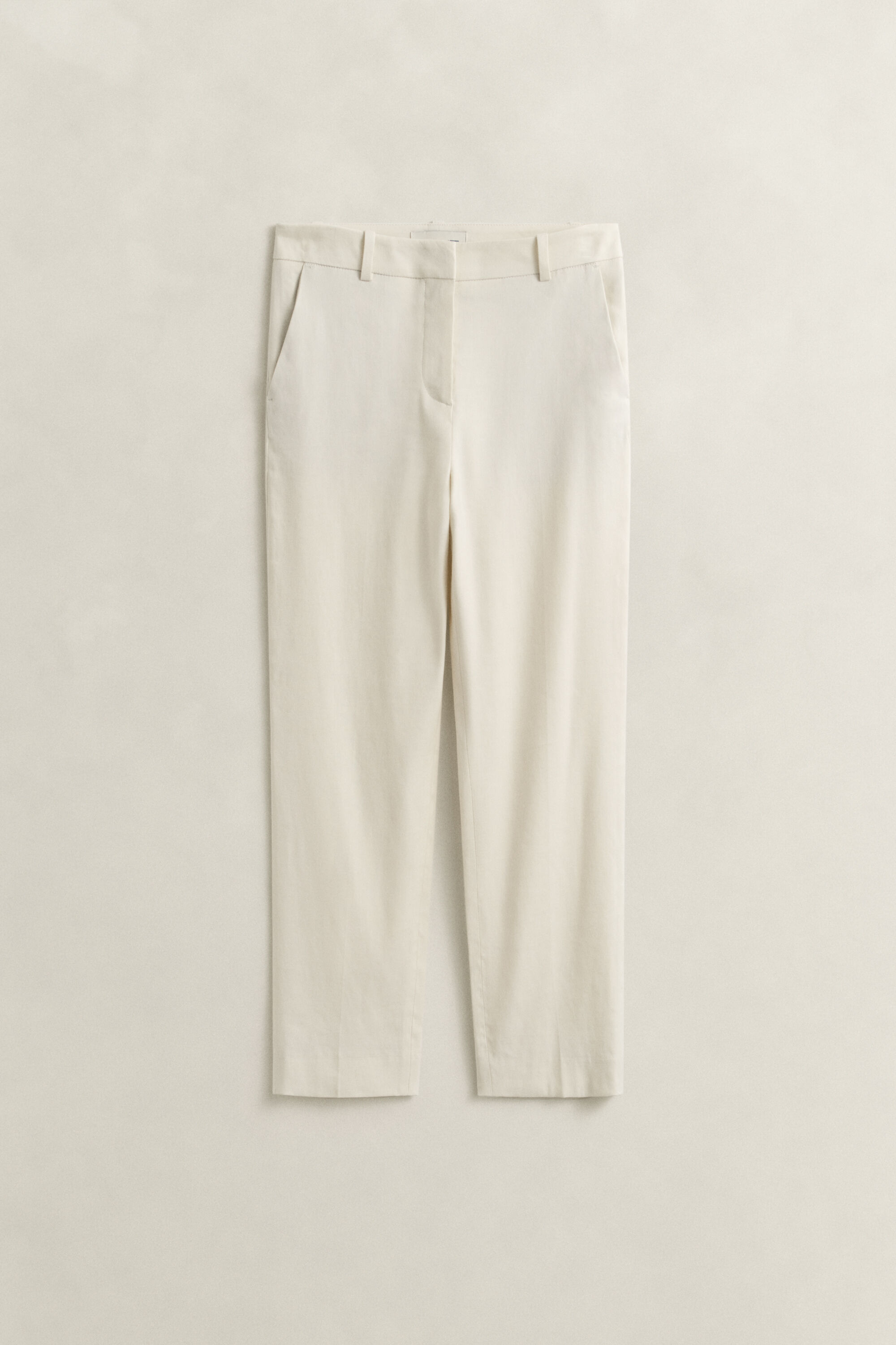 Pantalon habillé en lin stretch
