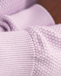 Pull col bateau en coton Textured