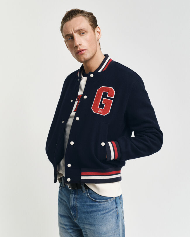 Varsity Jacket van wolmix