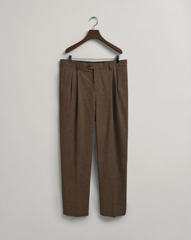 Kostuumbroek met pied-de-poule