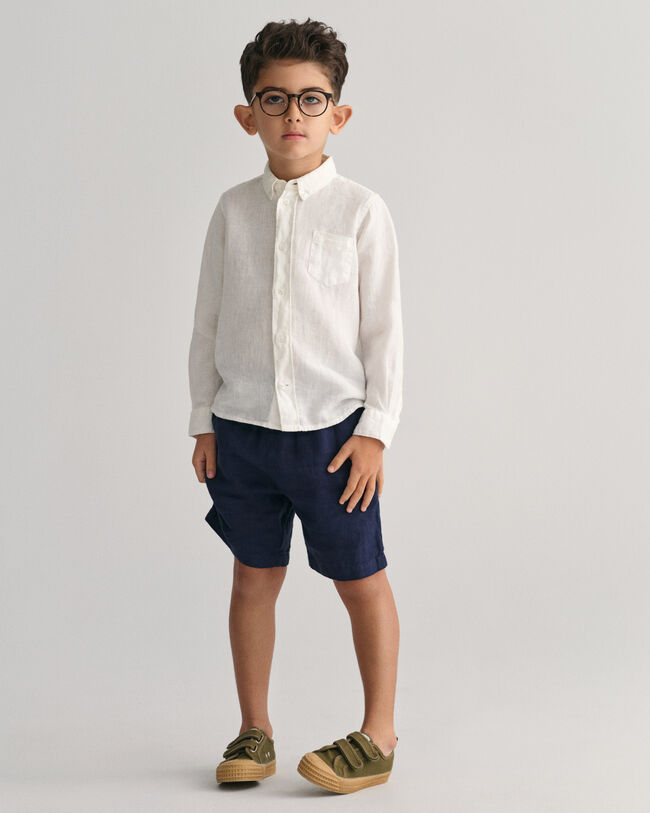 Kids linnen hemd