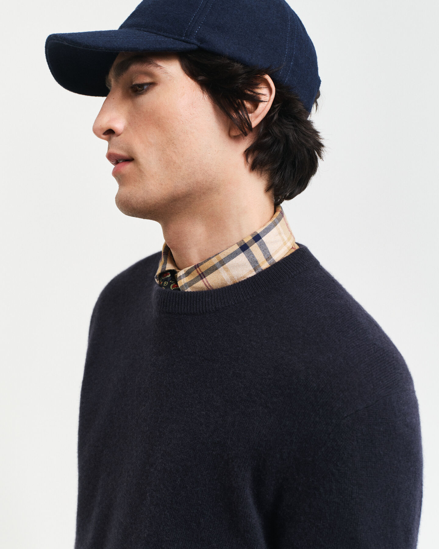 Pull ras du cou en cachemire