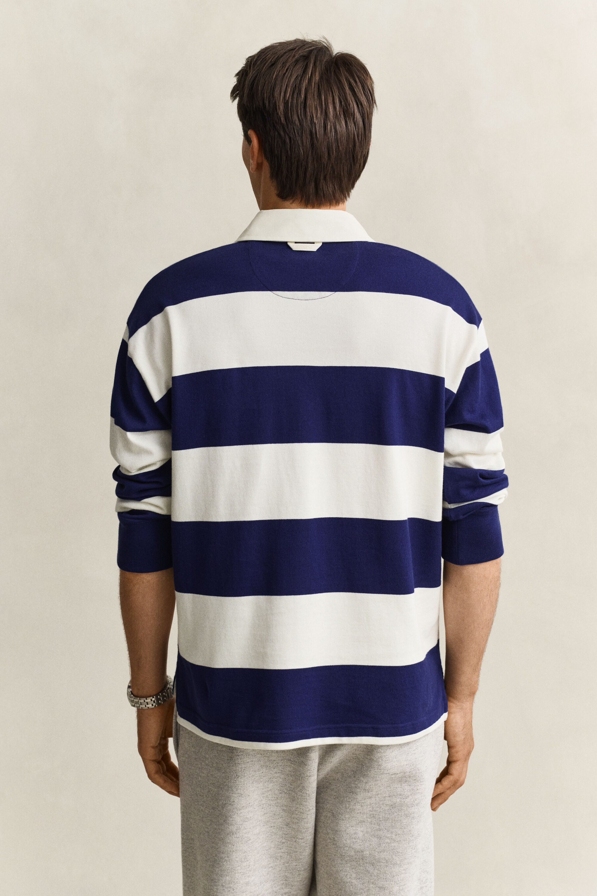 Heavy Rugger à rayures Gant x Yale