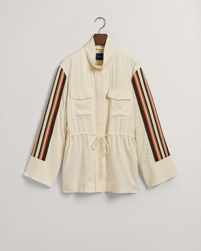 Relaxed Fit jack met strepen