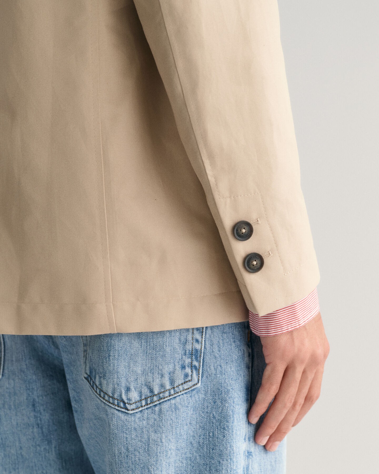 Regular Fit katoenen blazer