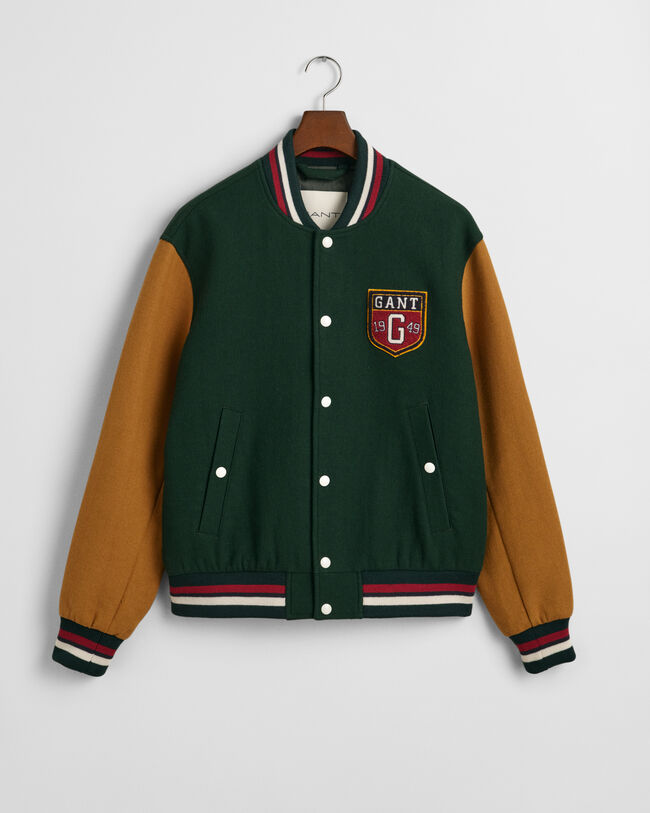 Varsity Jacket van wolmix