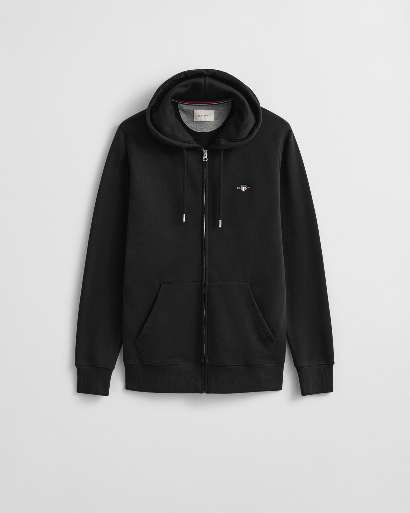 Shield hoodie met ritssluiting