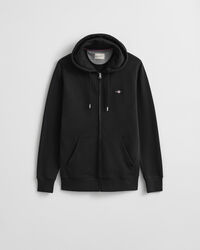 Shield hoodie met ritssluiting