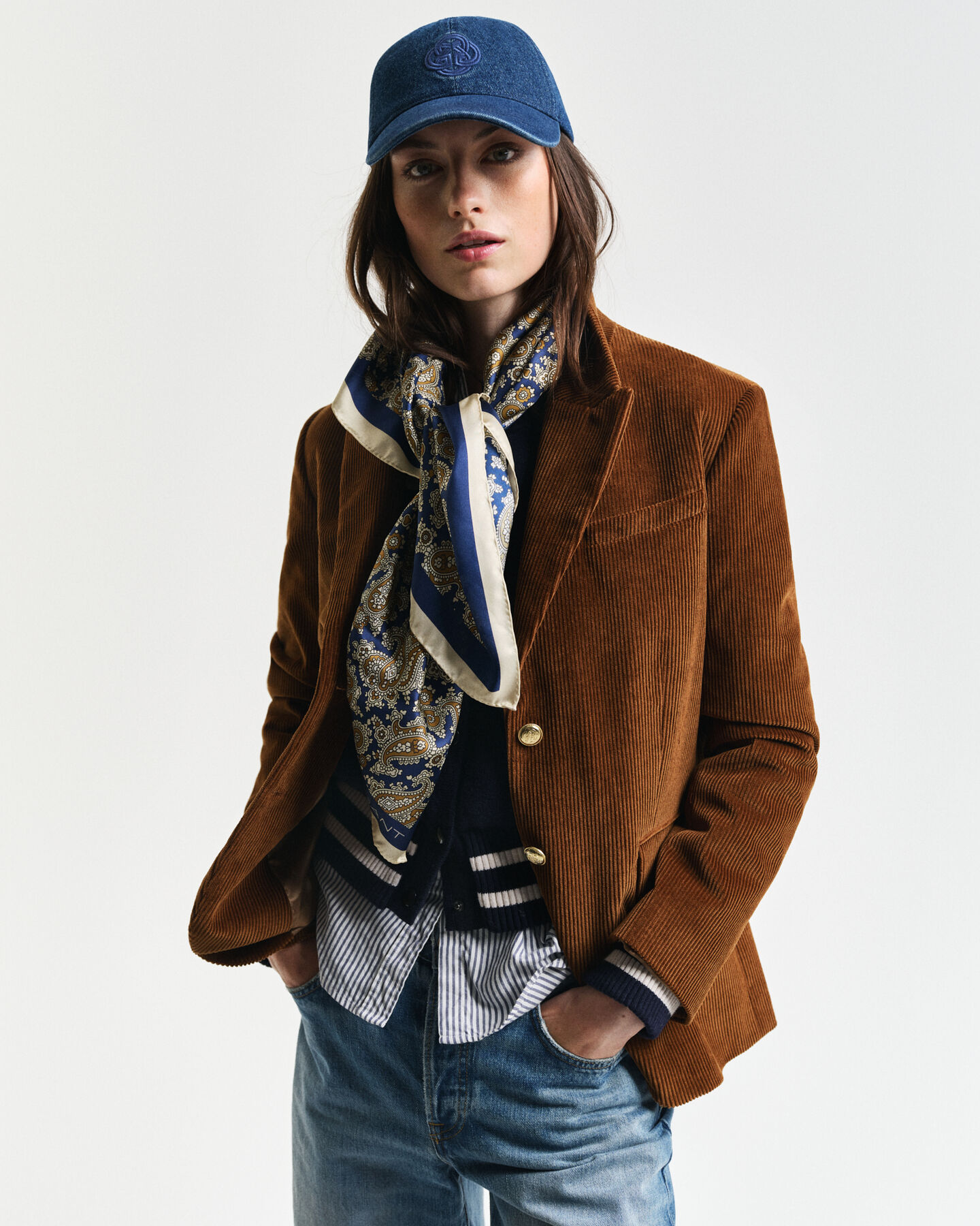 Zijden paisley sjaal