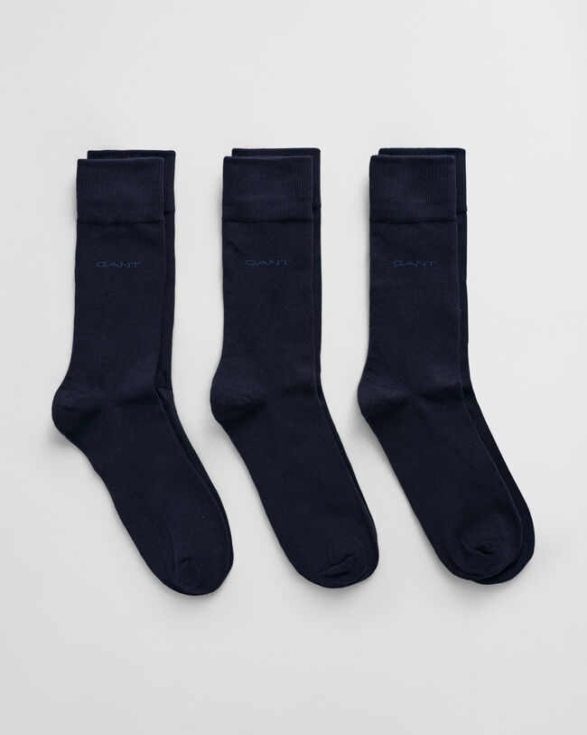 Lot de 3 paires de chaussettes douces en coton