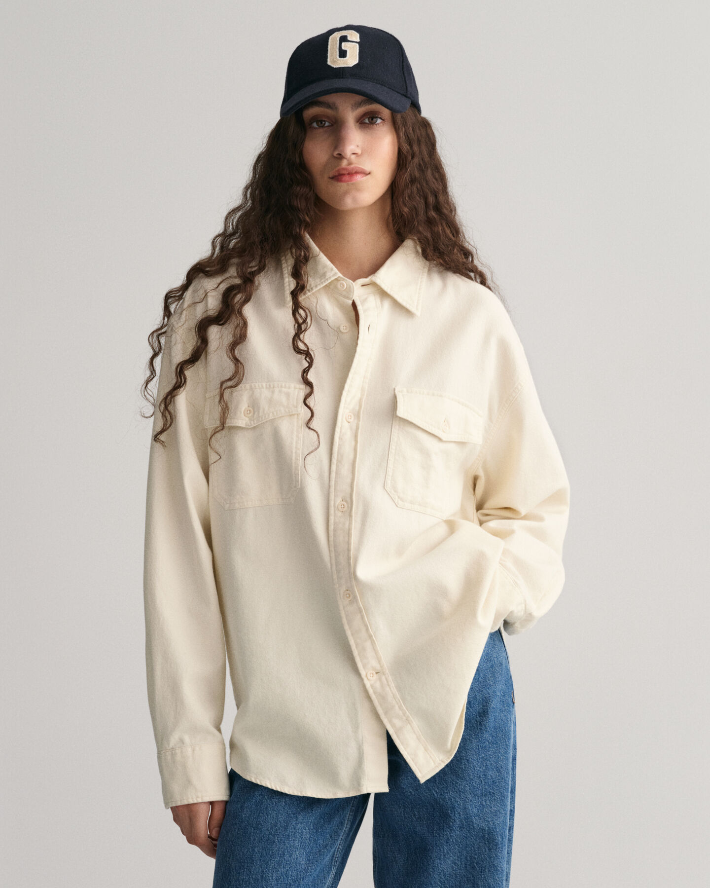 Relaxed Fit Utility-hemd