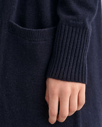 Cardigan long en laine