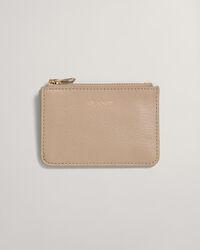 Leren zakje met rits