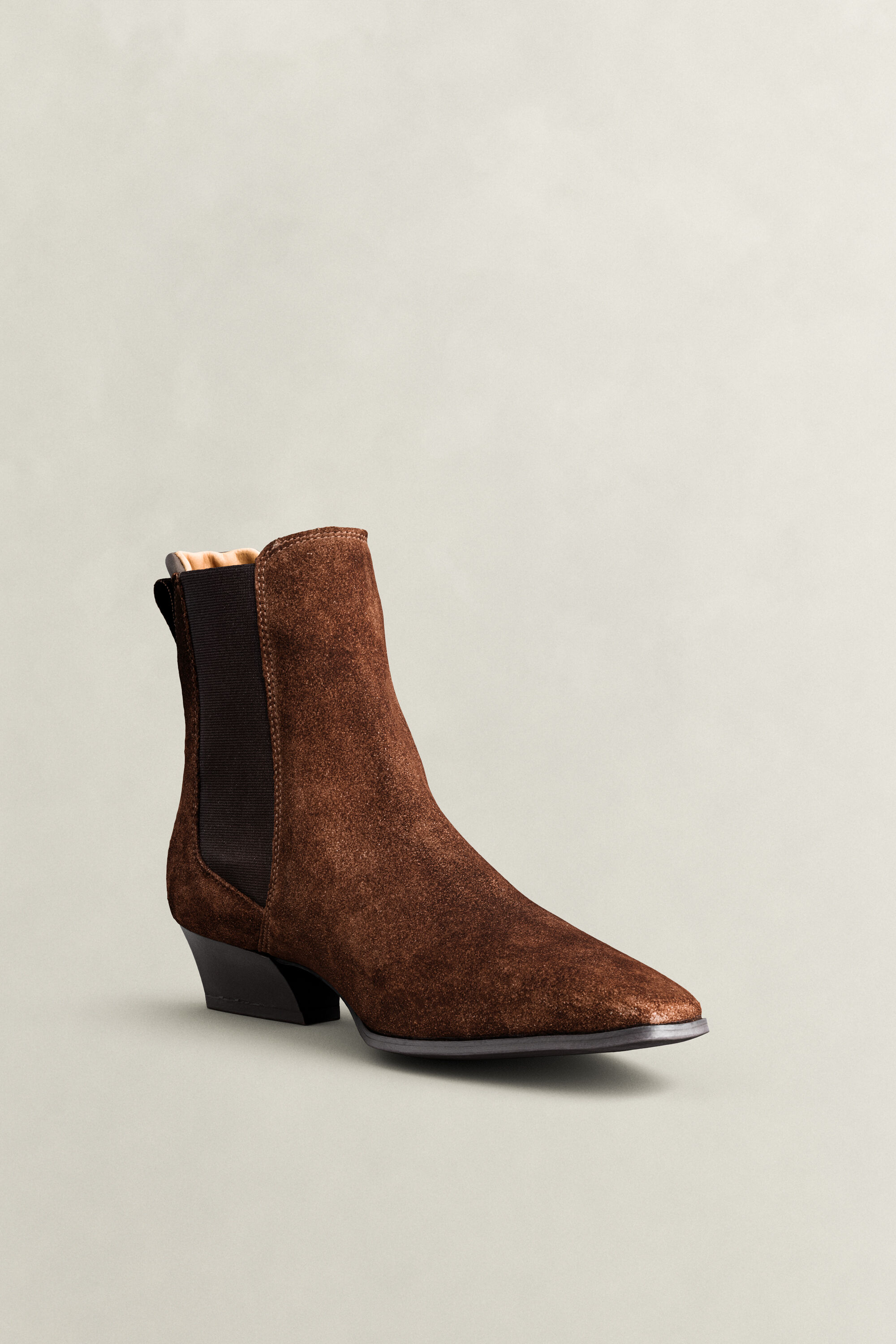Bottines Chelsea en daim Bassotte