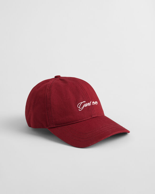 Casquette en coton Script Washed